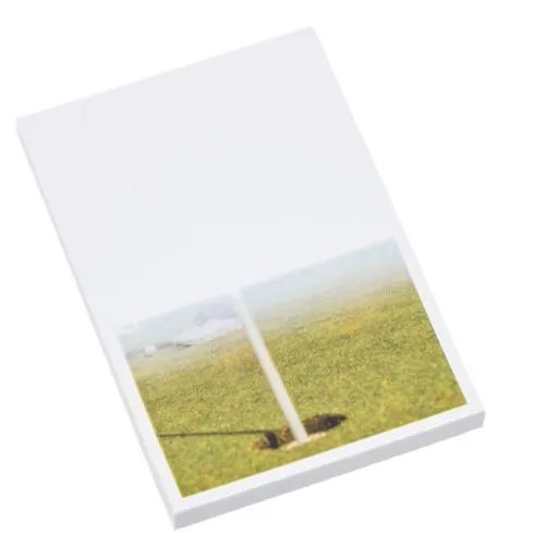 Bloc-Notes Repositionnable Personnalisé 52x75mm - Impression Variable