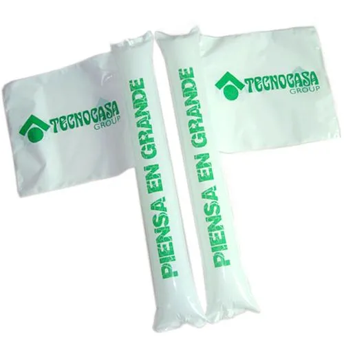 Bâtons Gonflables Publicitaires avec Drapeau Rectangulaire Personnalisé