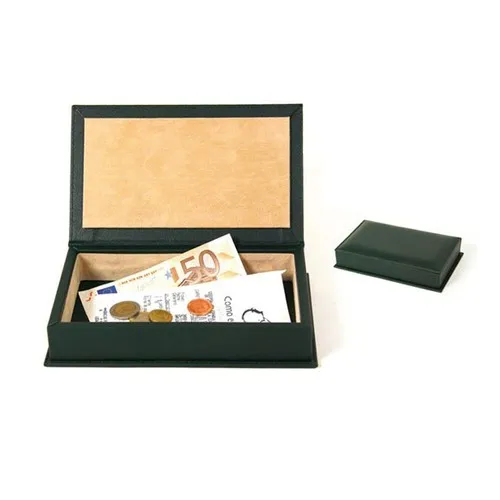 Porte-Monnaie Hôtellerie Bois et Simili Cuir Personnalisable