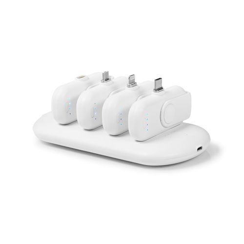 Station de Charge 4 Batteries Nomades Magnétiques Personnalisable
