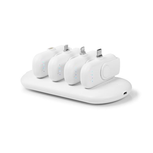 Station de Charge 4 Batteries Nomades Magnétiques Personnalisable