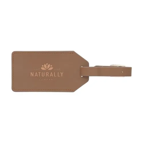Vegan Pineapple Leather Luggage Tag