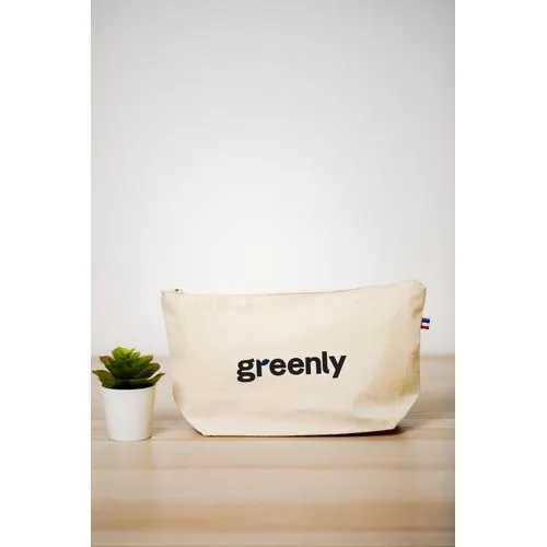 Trousse Coton à Soufflet Personnalisable - Fabrication Française