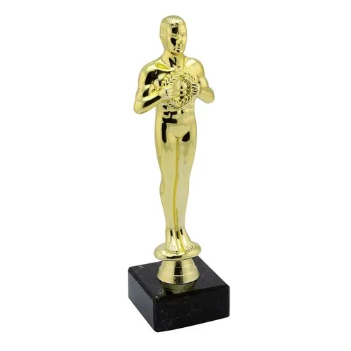 Trophée Statuette Laurier 214mm - Personnalisable par Sérigraphie