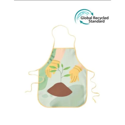 Tablier de travail recyclé personnalisable - Biais sublimé