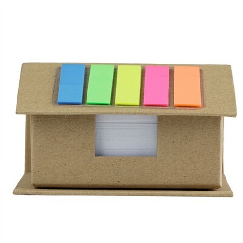 Marque-pages autocollants maison avec notes repositionnables personnalisés