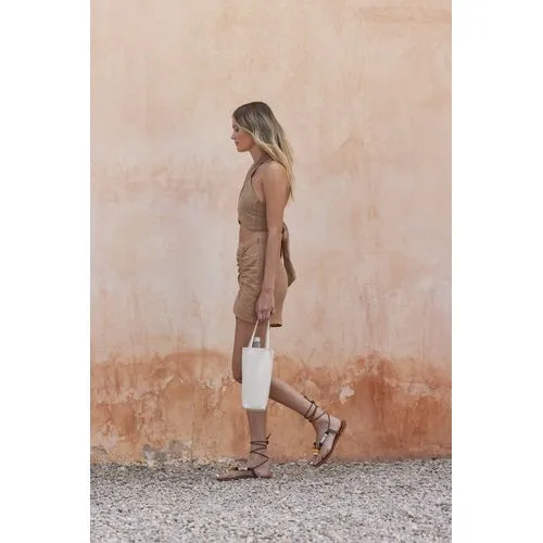 Tablier artisanal pour adulte en coton commerce équitable