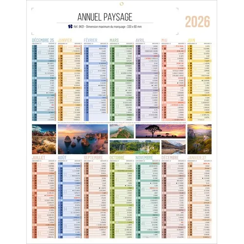 ANNUEL PAYSAGES