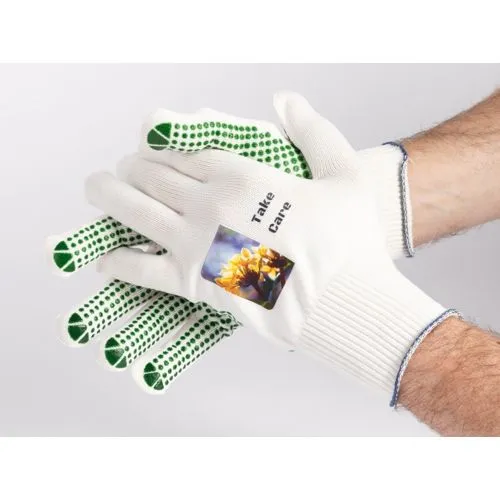 Gants de travail double couche personnalisables - Fabrication européenne