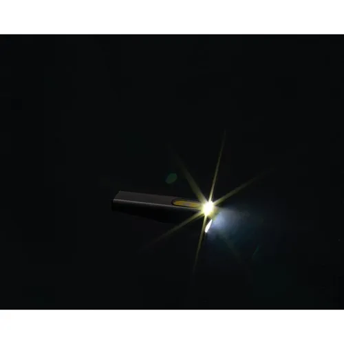 Lampe de Poche Plate Rechargeable Aluminium Recyclé - Dès 25 ex