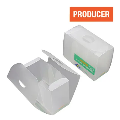 Boîte de rangement en polypropylène personnalisée avec votre logo