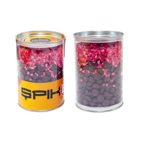 Boire du chocolat - dessert à la framboise