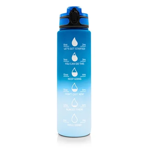 Bouteille de motivation 1000 ml Air Gifts | Kayleigh