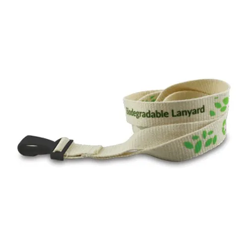 Tour de Cou Compostable Coton Bio - Impression 1 Couleur Personnalisée