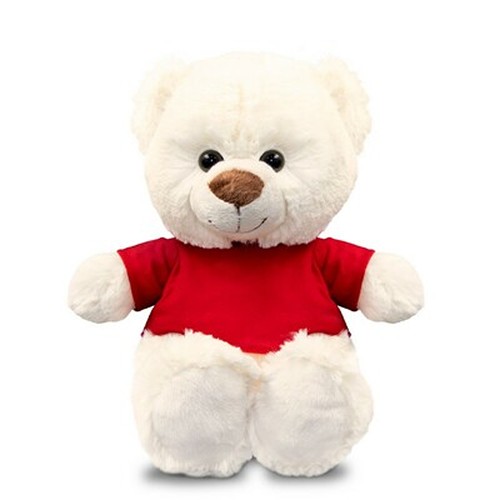 Ours en Peluche Personnalisable avec T-shirt - 27 cm