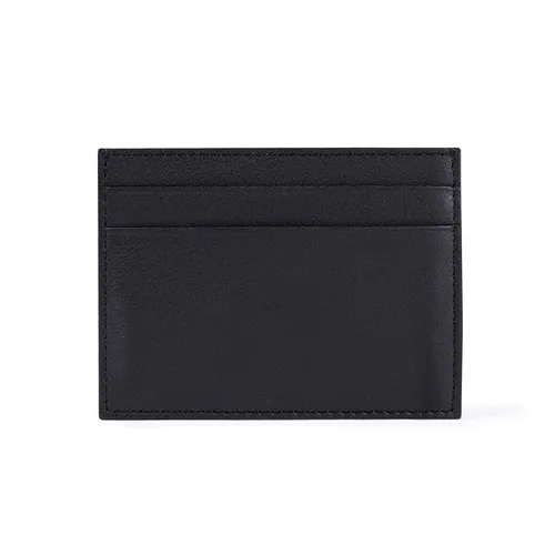 Porte-cartes en cuir avec compartiment extractible personnalisable