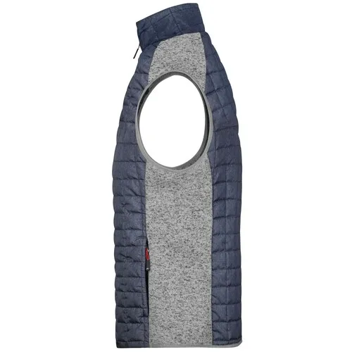 Gilet hybride en tricot Homme