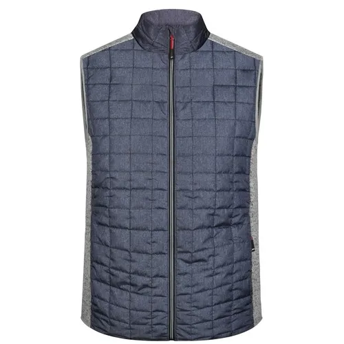 Gilet hybride en tricot Homme