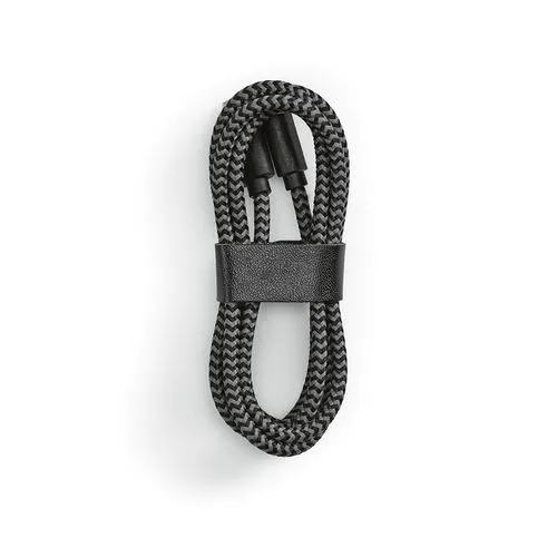 Câble de charge Leibniz, rPET 1m, USB-C/USB-A, charge rapide