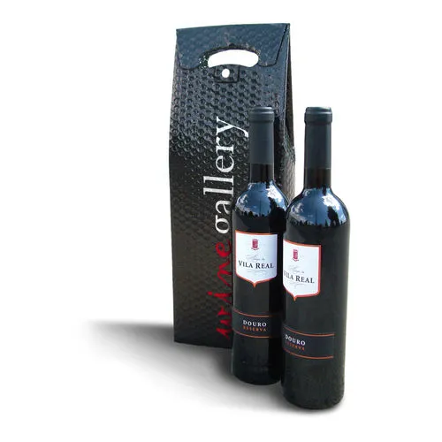 Emballage à Bulles 3 Bouteilles Personnalisable - Éco-responsable