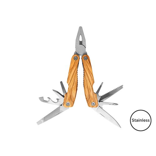 Pince Multifonctions 12 Outils Manche Olivier - Personnalisable
