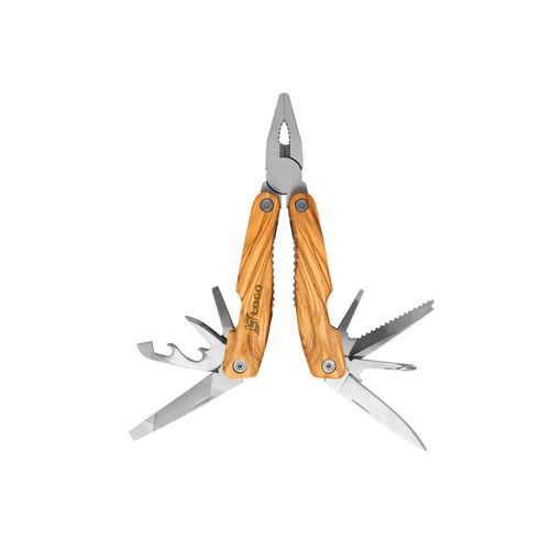 Pince Multifonctions 12 Outils Manche Olivier - Personnalisable