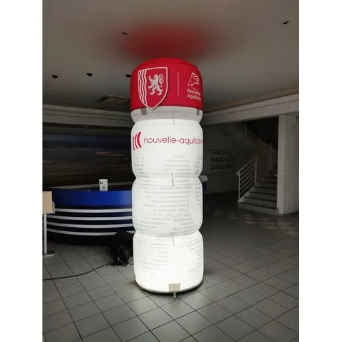 Arche gonflable droite personnalisable pour événements professionnels