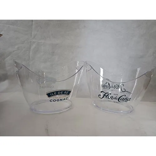 Seau à Champagne Transparent Personnalisable - 3,5L