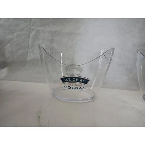 Seau à Champagne Transparent Personnalisable - 3,5L