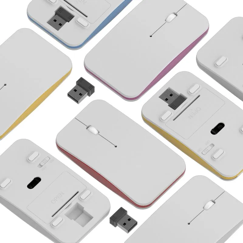 Souris Sans Fil Personnalisable - Large Zone d'Impression