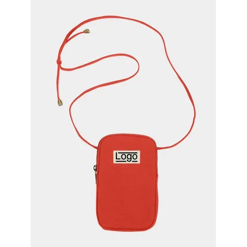 Housse Téléphone THÉO - Coton Bio GOTS avec Anse Réglable