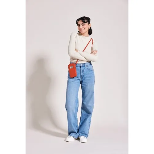 Housse Téléphone THÉO - Coton Bio GOTS avec Anse Réglable