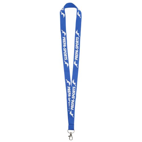 Lanyard Polyester Relief Mousse - Marquage Texture 3D Personnalisé