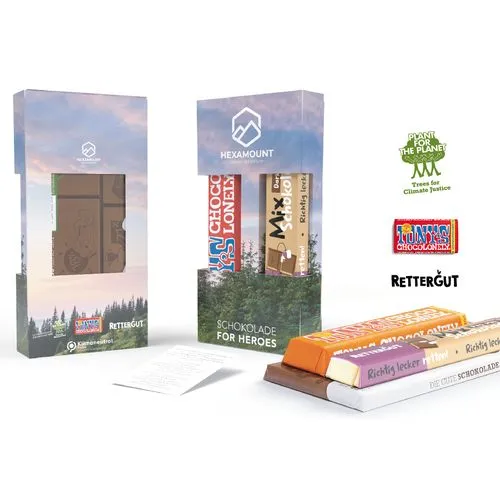 TRIPLES HEROS dans une boîte en carton personnalisable