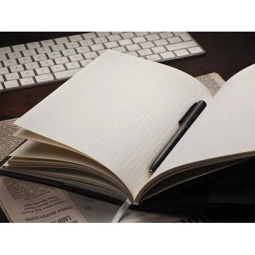 Couverture A5 Interchangeable en Cuir Recyclé - Personnalisable