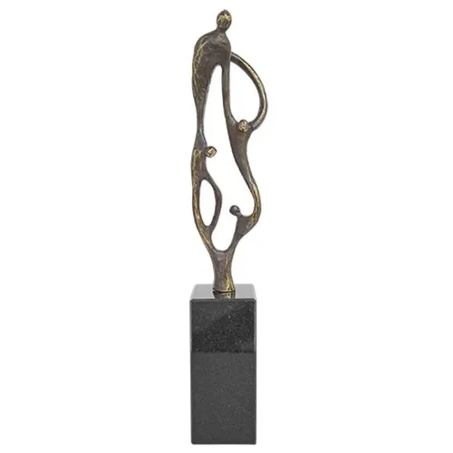 Trophée Construire Ensemble Bronze 23cm - Personnalisable