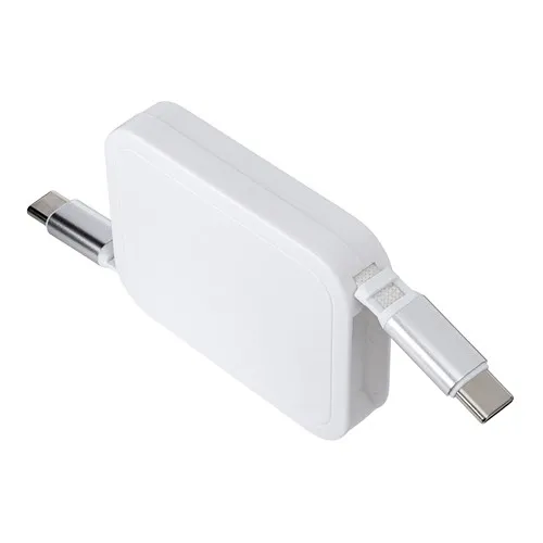 Câble USB-C 240W Rétractable avec Personnalisation - Charge Rapide