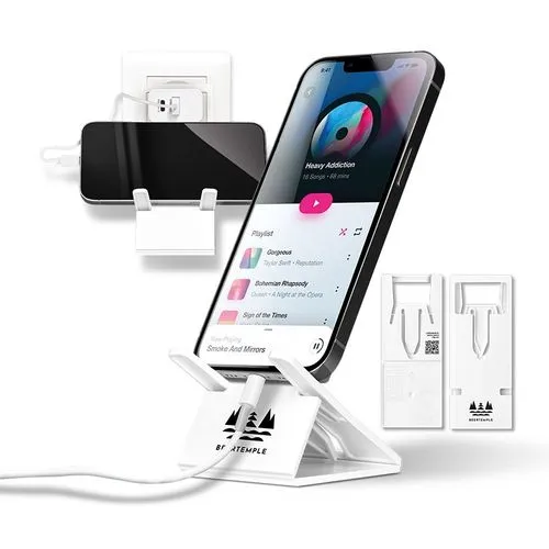 Support Téléphone Repliable Extra-Plat Personnalisable