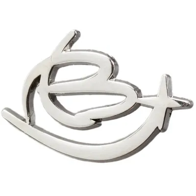 Pin's Métal Luxe 30mm Personnalisé - Zamac Poli Main