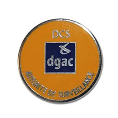 Pin's Métal Luxe 30mm Personnalisé - Zamac Poli Main