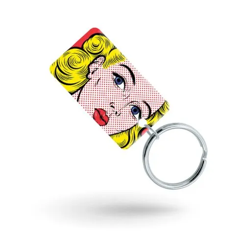 Porte-clés carte de fidélité PVC