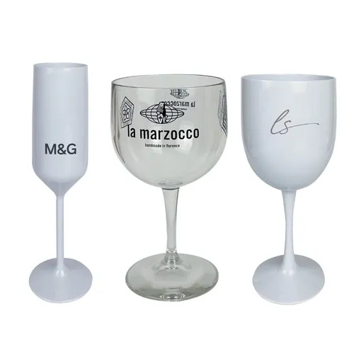 Flûte à Champagne Noire Incassable 17cl - Personnalisable 1 Couleur