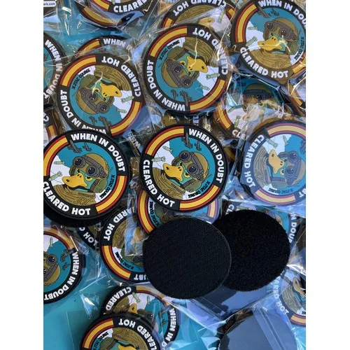 Patchs brodés personnalisés avec velcro - Écussons sur mesure