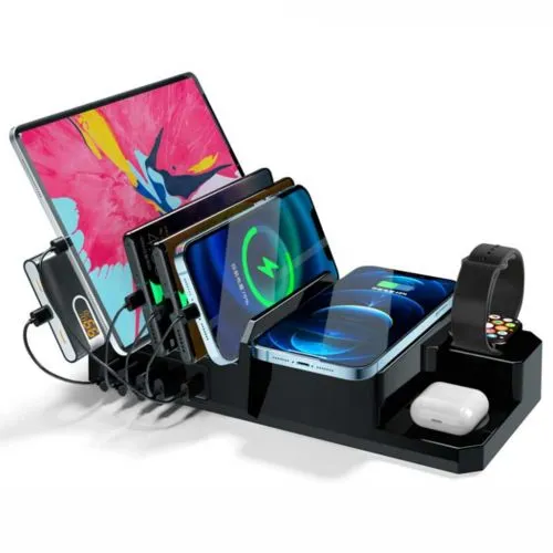 Station de Chargement Multifonction 7-en-1 Personnalisable