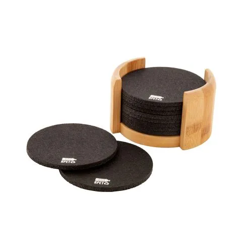 set de sous-verres RPET Chiang