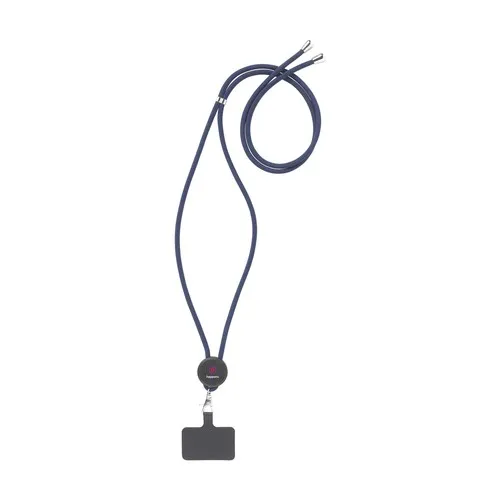Lace Lanyard GRS RPET 0,5 cm cordelière téléphonique