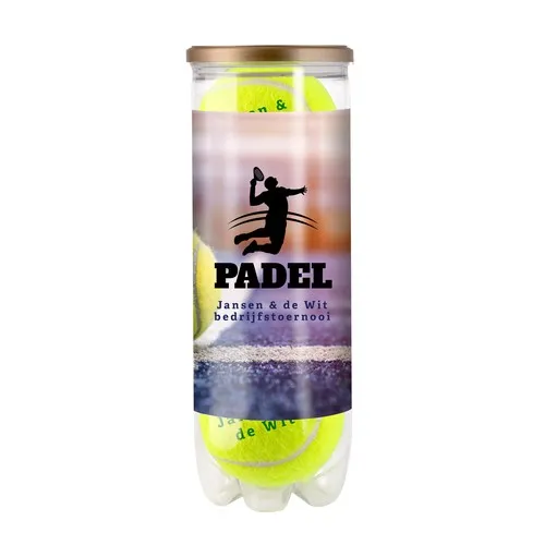 Balles de padel personnalisables X3 Speed - Qualité professionnelle