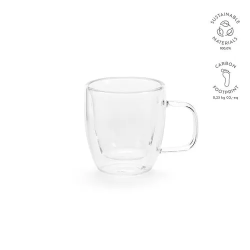 Tasse Elbe 75 en verre borosilicate 65 ml