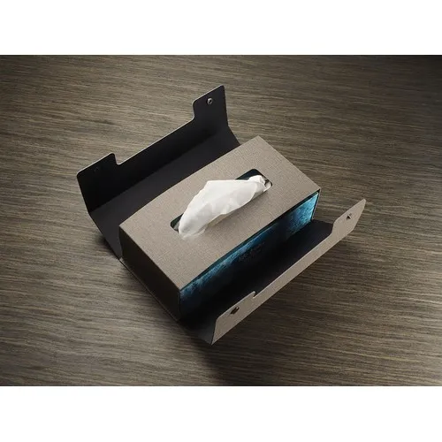 Boîte à Mouchoirs Personnalisable en Simili Cuir - Dès 20 ex.