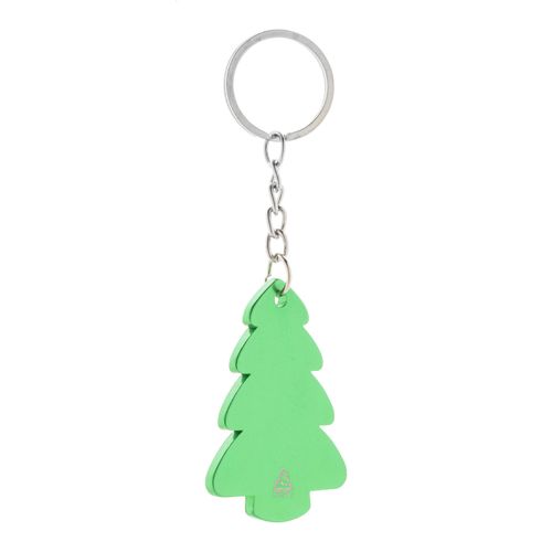 Porte-clés Sapin Écologique en Aluminium Recyclé Personnalisable